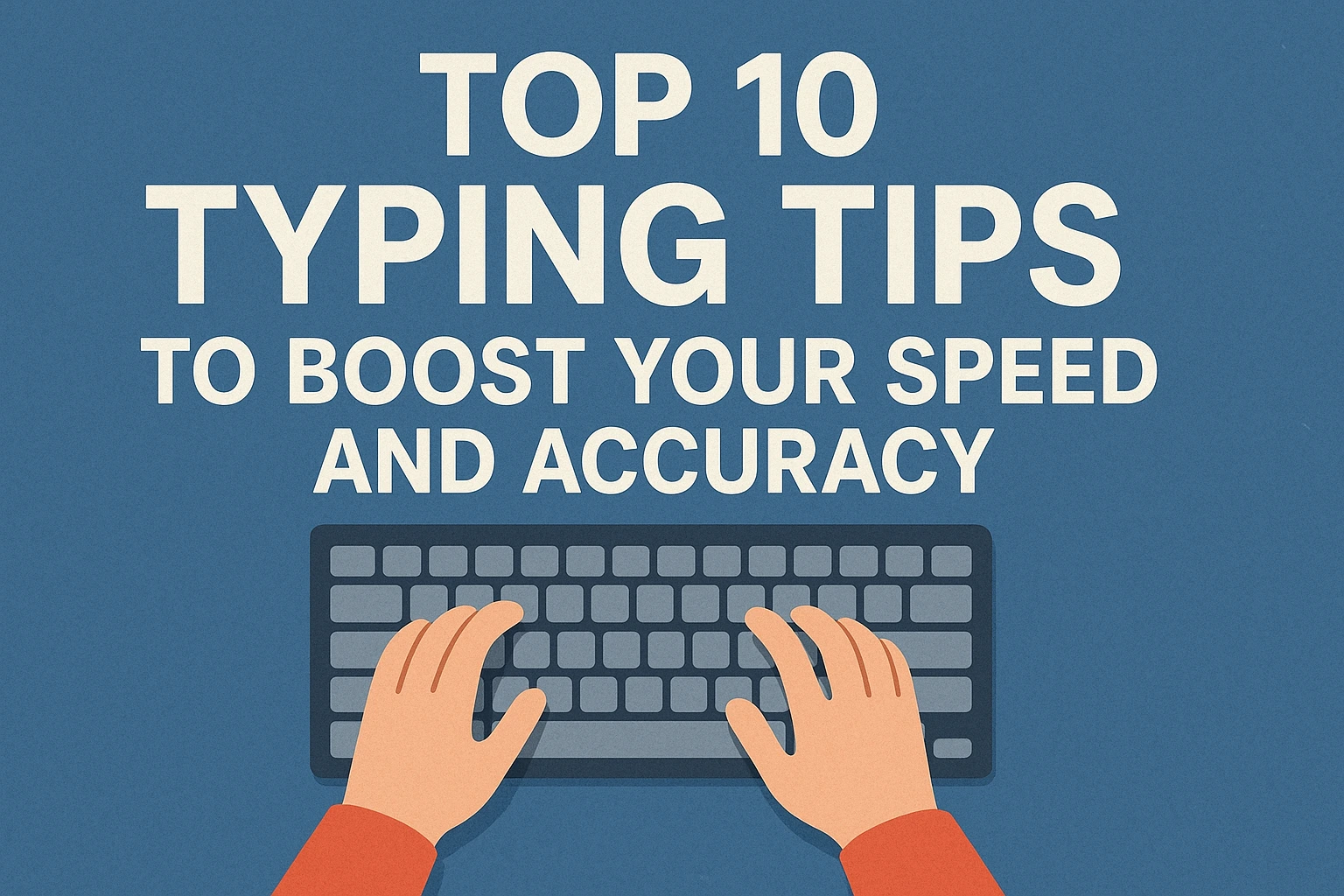 Top 10 Typing Tips | टाइपिंग स्पीड और एक्युरेसी बढ़ाने के टॉप 10 आसान टिप्स Top 10 Typing Tips | टाइपिंग स्पीड और एक्युरेसी बढ़ाने के टॉप 10 आसान टिप्स